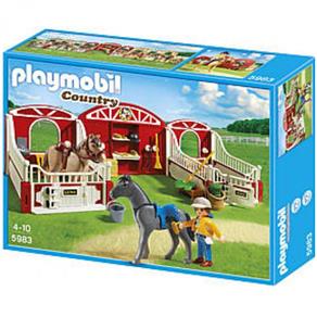 Playmobil Poney com Estabulo