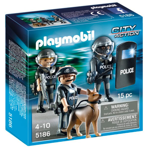 Playmobil Unidade Especial da Polícia - 5186 - Sunny