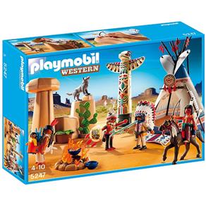 Playmobil Western Acampamento Indígena 101 Peças - Playmobil