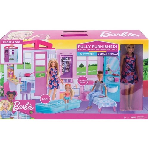 Playset Casa Glamour da Barbie Original Mattel