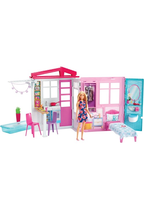 Playset e Boneca Barbie Casa Glamour da Barbie