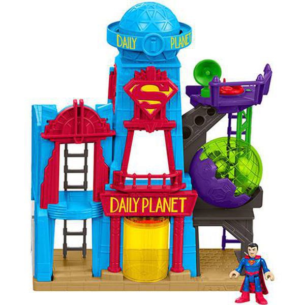 Playset Imaginext Metropolis Super Homem DC DTP30 Mattel