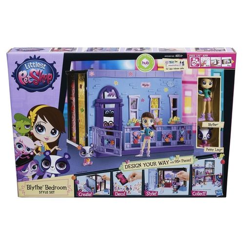 Playset Littlest Pet Shop - Quarto da Blythe - Hasbro
