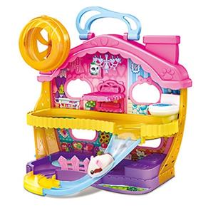 Playset Mansão Hamster com Figura - Hamsters In a House - Candi