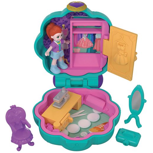Playset Mini Boneca Polly Pocket Concha Quarto - Mattel
