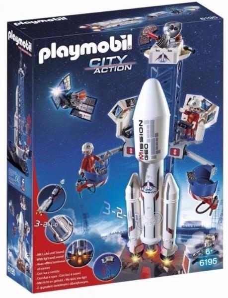 Playset Playmobil 6195 City Action Base Espacial - Sunny