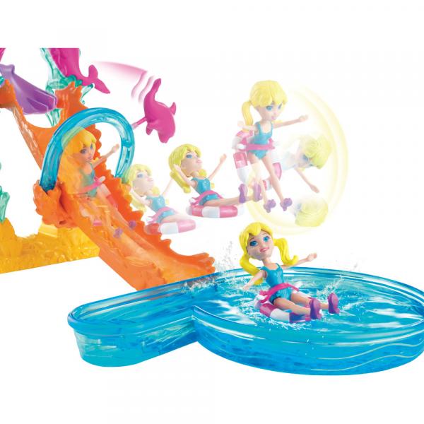 Playset Polly Pocket - Parque Aquático da Polly - Mattel