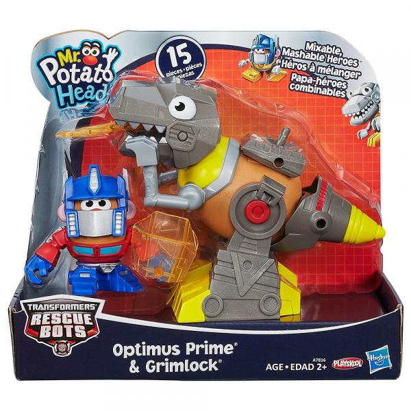 Playskool - Boneco Mr. Potato Head Optimus Grimlock - Hasbro