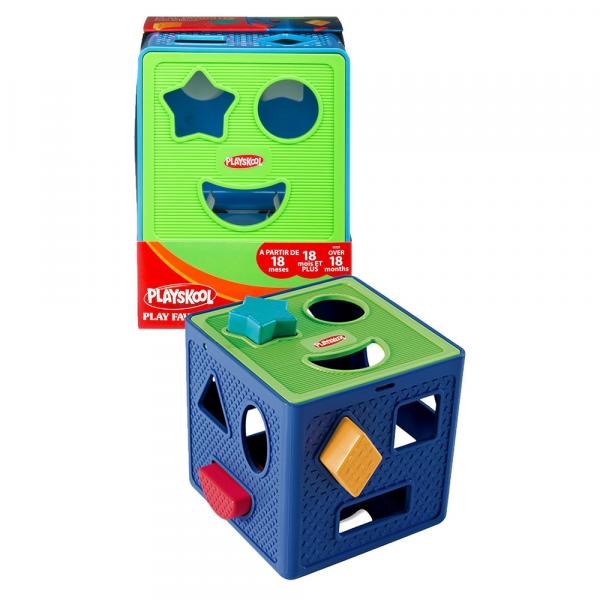 Playskool Cubo com Formas Geométricas 00322 Hasbro