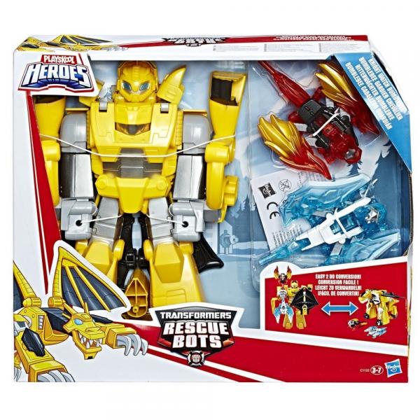 Playskool Transformers Rescue Bots Bumblebee Cavaleiro Vigilante C1122 HASBRO