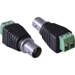 Plug conector bnc com borne fêmea- sv31