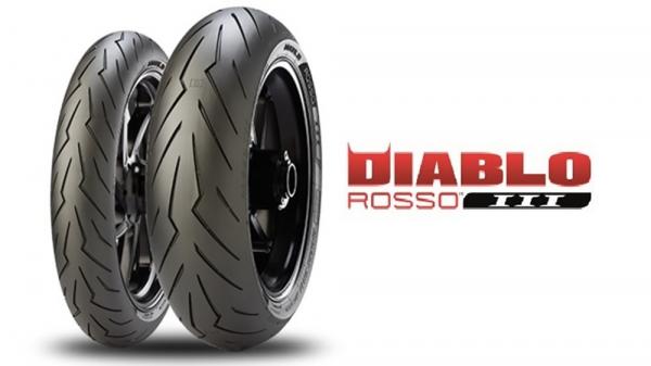 Pneu Pirelli Diablo Rosso 3 190/55-17 + 120/70-17 Combo