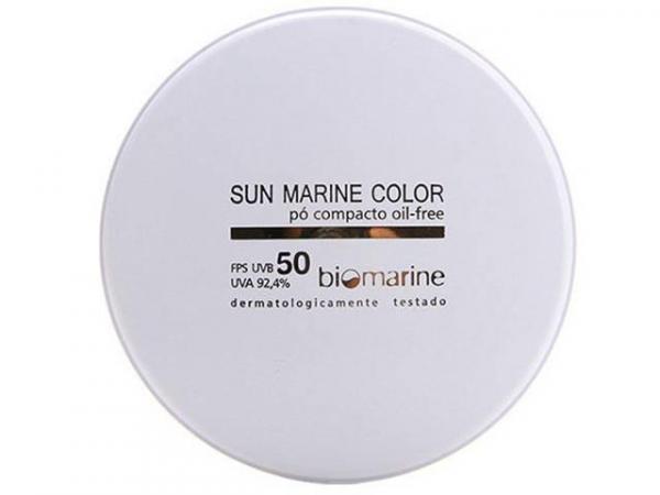 Pó Compacto Sun Marine Color Compacto FPS50 - Biomarine