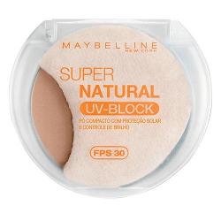 Pó Compacto Super Natural UV Block FPS 30 - Maybelline