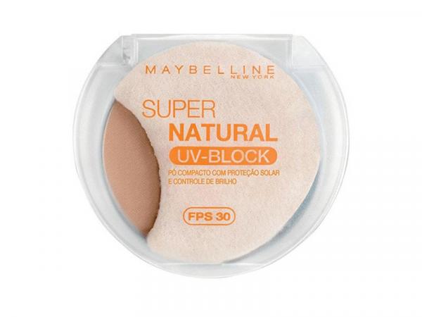 Pó Facial Compacto Super Natural UV-Block - Cor 01 - Claro - Maybelline
