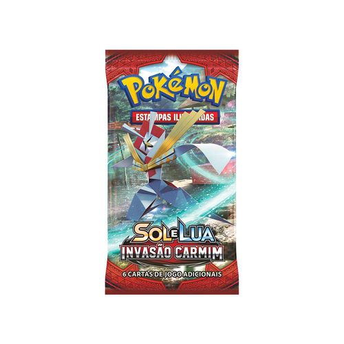 Pokemon Booster Sol e Lua Invasão Unitário - Copag