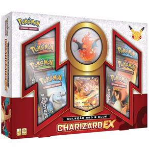 Pokémon Box 20 Anos Coleção Red & Blue Charizard EX