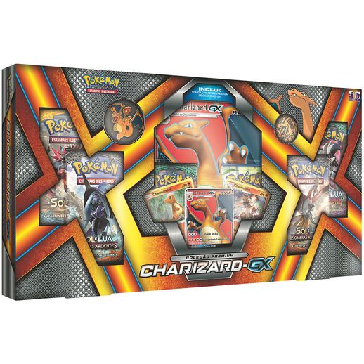 Pokemón Box Charizard GX - Copag