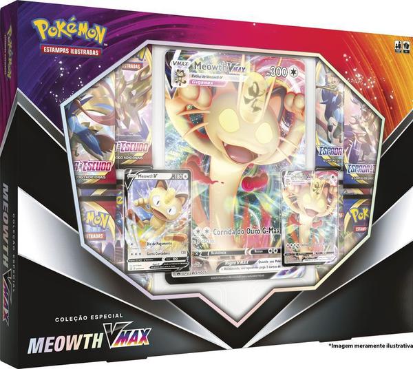 Pokemon Box Coleção Especial Meowth VMax