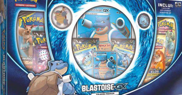 Pokemon Box - Coleção Premium - Blastoise GX Cards Copag