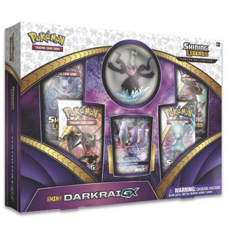 Pokémon Box Darkrai-Gx Brilhante (Com Miniatura) - Copag