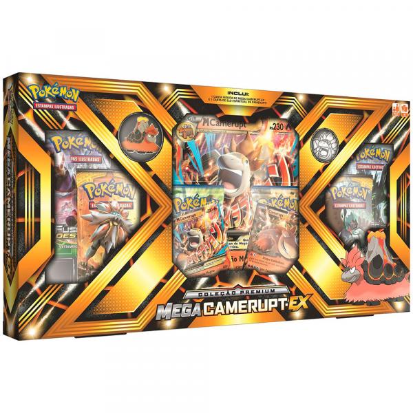 Pokemon Box Mega Camerupt - Copag