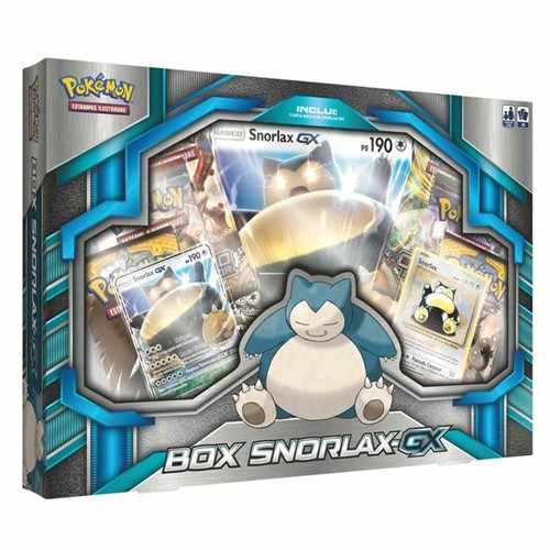 Pokémon Box Snorlax 97472 Copag Colorido