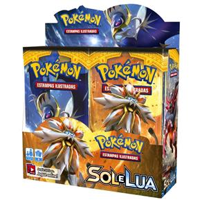 Pokémon Display Box Sol e Lua
