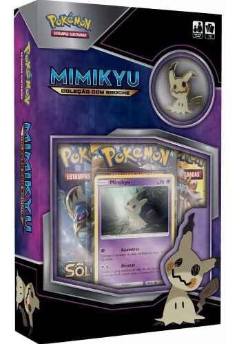 Pokemon Mimikyu Mini Box com Broche - Copag