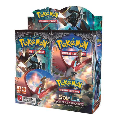 Pokémon Tcg: Booster Box (36 Unidades) Sm3 Sombras Ardentes