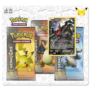 Pokémon Triple Pack 20 Anos Coleção Míticos Gerações Darkrai