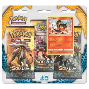 Pokemon Triple Pack - Sol e Lua 1