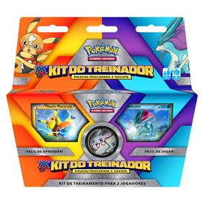 Pokémon XY Kit do Treinador Pikachu Mascarada e Suicune
