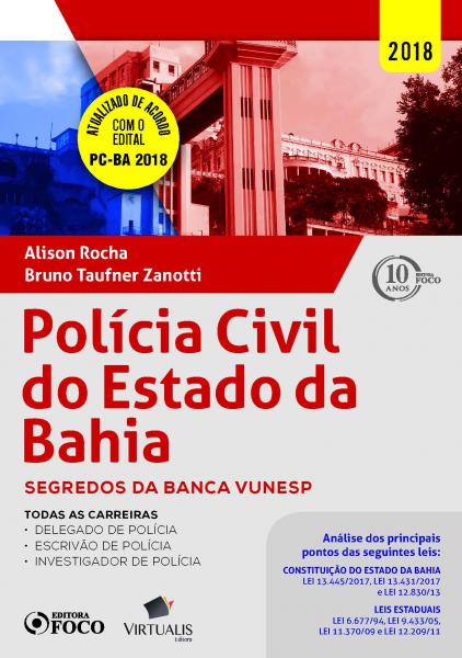 Polícia Civil do Estado da Bahia - Editora Foco