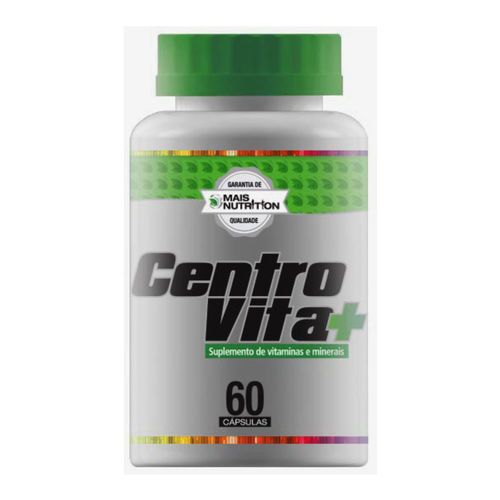 Polivitaminico Centro Vita 60 Capsulas a A Z - Mais Nutrition