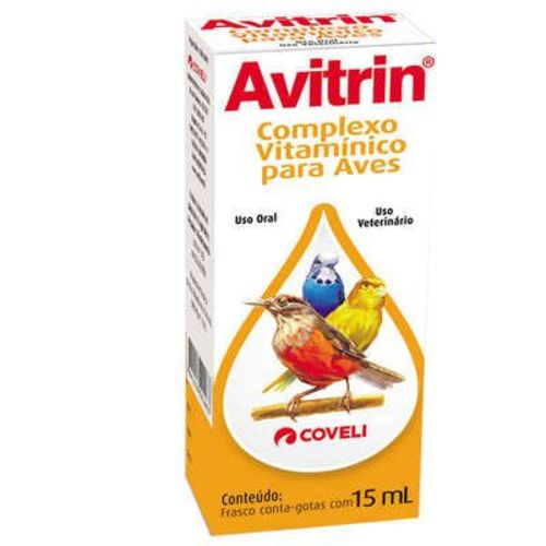 Polivitamínico Coveli Avitrin para Pássaros 15ml