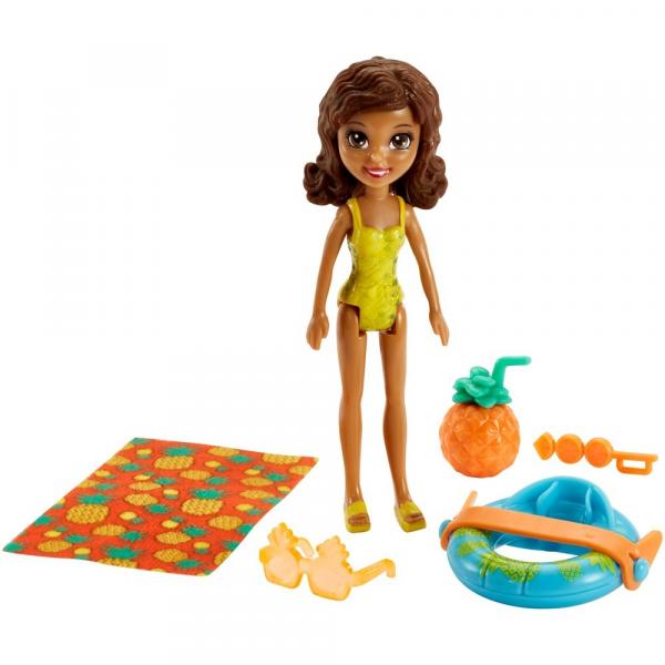 Polly Boneca Shani Parque Aquatico Fch02 - Mattel
