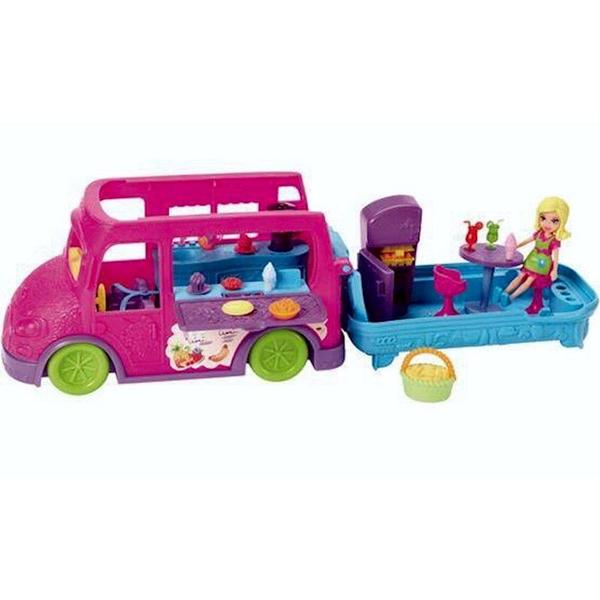 Polly Food Truck 2 em 1 Fph98 Mattel