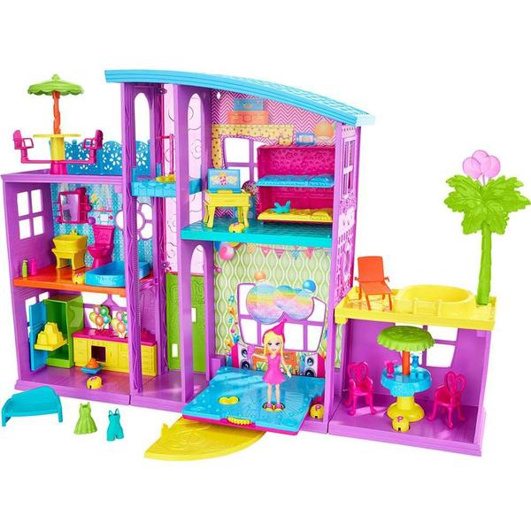 Polly Mega Casa de Surpresas - Mattel