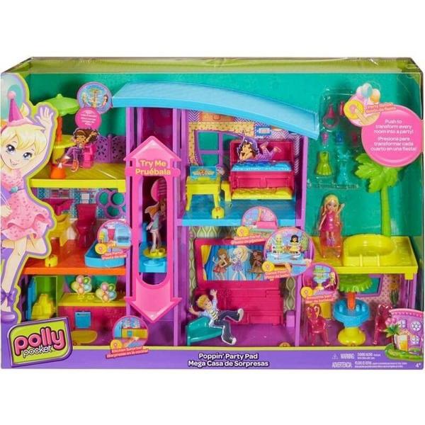 Polly-mega Casa de Surpresas - Mattel