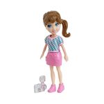 Polly Pocket Básico - Boneca Lila - Mattel