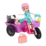 Polly Pocket Bicicleta Aventura Com Bichinho Mattel Gfr03