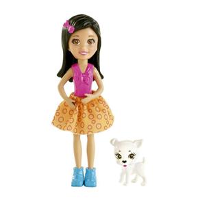 Polly Pocket Boneca com Bichinho - Mattel BCY85