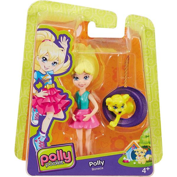 Polly Pocket Boneca com Bichinho Mattel BCY85