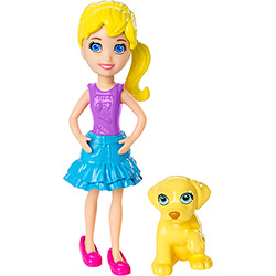 Polly Pocket Boneca com Bichinho Polly - Mattel