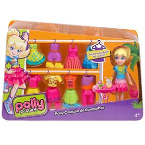 Polly Pocket - Boneca e Roupinhas - Polly - Mattel