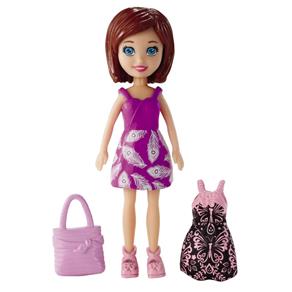 Polly Pocket Boneca e Vestidinho Lea - Mattel