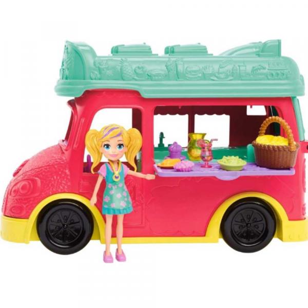 Polly Pocket Caminhão Food Truck 2 em 1 GDM20 - Mattel