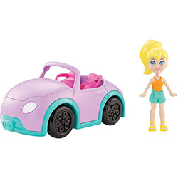 Polly Pocket Carro e Motos da Vila - Carro Mattel
