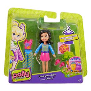 Polly Pocket Casa Divertida - Crissy - Mattel